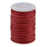 Maxbell 70 Meters Flat Line Waxed Thread For Leather Craft 1.2mm red