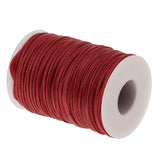 Maxbell 70 Meters Flat Line Waxed Thread For Leather Craft 1.2mm red