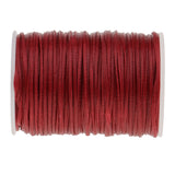 Maxbell 70 Meters Flat Line Waxed Thread For Leather Craft 1.2mm red