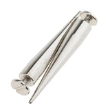 Maxbell 10pcs Rivet Cone Studs Rock Spikes Spots Leather Craft DIY Bullet Sliver