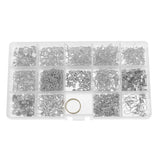 Maxbell Jewelry Making Starter Kit Tool Findings Components Storage Box Grey