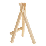 Maxbell 5pcs Mini Wooden Easel Display Painting Stand Card Canvas Holders 12.5x7cm