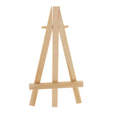 Maxbell 5pcs Mini Wooden Easel Display Painting Stand Card Canvas Holders 12.5x7cm
