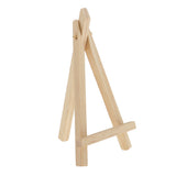 Maxbell 5pcs Mini Wooden Easel Display Painting Stand Card Canvas Holders 15x8cm