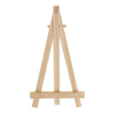 Maxbell 5pcs Mini Wooden Easel Display Painting Stand Card Canvas Holders 15x8cm