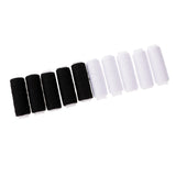 Maxbell 10 Spools Leather Jeans Sewing Thread Strong for Hand / Machine black white