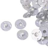 Maxbell 200 Pieces Metal Candle Wick Sustainers Tabs Base Candle Making 12.5x3mm