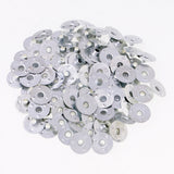 Maxbell 200 Pieces Metal Candle Wick Sustainers Tabs Base Candle Making 12.5x3mm