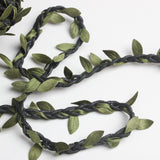 Maxbell 20 Meters Artificial Leaf Vine Garland Plant Fake Foliage Flower  black