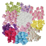 Maxbell 500pcs Artificial Rose Flower Petals for DIY Hair Bow Dress Craft  Mixed Color