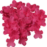 Maxbell 500pcs Artificial Rose Flower Petals for DIY Hair Bow Dress Craft  Rose red