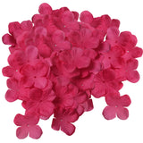 Maxbell 500pcs Artificial Rose Flower Petals for DIY Hair Bow Dress Craft  Rose red