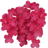 Maxbell 500pcs Artificial Rose Flower Petals for DIY Hair Bow Dress Craft  Rose red