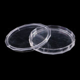 Maxbell 1 Piece Clear Polygon Plastic Coin Capsules Container Storage Holder 100mm