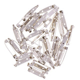 Maxbell 100 Pieces Metal Bar Pins Brooches for Jewelry Making Crafts Findings 2.5cm