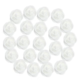 Maxbell 100pcs PE Foam Rose Flower Heads Artificial Rose Flowers White