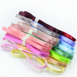 Maxbell 16 Pieces 1 Yard Double Sided Grosgrain Ribbons for Wedding Party Craft 9mm