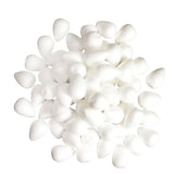 Maxbell DIY Silk Flowers Wire Mesh Materials Drop-shaped Foam Rose Bud Stamen 23mm