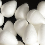 Maxbell DIY Silk Flowers Wire Mesh Materials Drop-shaped Foam Rose Bud Stamen 23mm