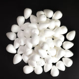 Maxbell DIY Silk Flowers Wire Mesh Materials Drop-shaped Foam Rose Bud Stamen 23mm