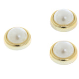 Maxbell 50pcs Pearls Rivet Studs Buttons for DIY Leather Bag Jeans  Normal 10mm