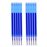 Maxbell 10pcs High Temperature Disappearing Pen Heat Erase Pens Sewing Tools Blue