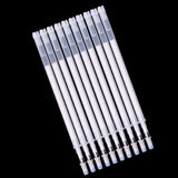 Maxbell 10pcs High Temperature Disappearing Pen Heat Erase Pens Sewing Tools White