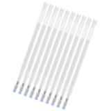 Maxbell 10pcs High Temperature Disappearing Pen Heat Erase Pens Sewing Tools White