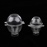 Maxbell Plastic Egg Shape Candle Making Mold Mould for DIY Candle Making Craft S