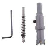 Maxbell Carbide Tip Tool Stainless Steel Drill Bit Metal Mirror Cutter Hole Saw 18mm