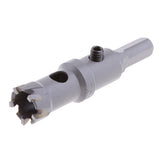 Maxbell Carbide Tip Tool Stainless Steel Drill Bit Metal Mirror Cutter Hole Saw 18mm