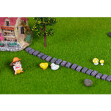 Maxbell Miniature Bricks Fairy Garden Micro Landscape Bonsai Pot Craft DIY Decor S
