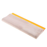 Maxbell Silk Screen Printing Squeegee Rubber Blade Wood Handle Ink Scraper 25cm 65°
