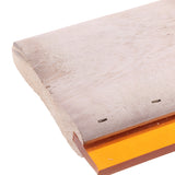Maxbell Silk Screen Printing Squeegee Rubber Blade Wood Handle Ink Scraper 25cm 65°