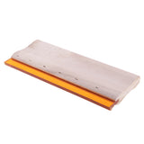 Maxbell Silk Screen Printing Squeegee Rubber Blade Wood Handle Ink Scraper 25cm 65°