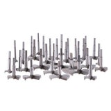 Maxbell Forstner Bits Woodwork Boring Wood Hole Saw Cutter Drill Set Carbide 40mm