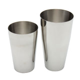 Maxbell Martini BAR COCKTAIL SHAKER Stainless Steel Boston Mixing Tin Set 800/600ml