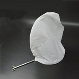 Maxbell Stainless Steel Handle Ring Coffee Tea Cloth Strainer Filter Sock Bag S