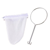Maxbell Stainless Steel Handle Ring Coffee Tea Cloth Strainer Filter Sock Bag S