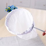 Maxbell Stainless Steel Handle Ring Coffee Tea Cloth Strainer Filter Sock Bag S