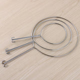Maxbell Stainless Steel Handle Ring Coffee Tea Cloth Strainer Filter Sock Bag S