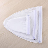 Maxbell Stainless Steel Handle Ring Coffee Tea Cloth Strainer Filter Sock Bag S