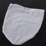 Maxbell Stainless Steel Handle Ring Coffee Tea Cloth Strainer Filter Sock Bag S