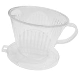 Maxbell Coffee Filter Clever Coffee Dripper Cone Reusable Brewer Portable  Clear