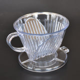 Maxbell Coffee Filter Clever Coffee Dripper Cone Reusable Brewer Portable  Clear