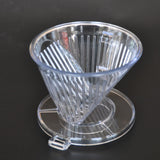 Maxbell Coffee Filter Clever Coffee Dripper Cone Reusable Brewer Portable  Clear