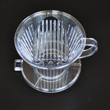 Maxbell Coffee Filter Clever Coffee Dripper Cone Reusable Brewer Portable  Clear