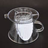 Maxbell Coffee Filter Clever Coffee Dripper Cone Reusable Brewer Portable  Clear
