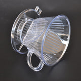 Maxbell Coffee Filter Clever Coffee Dripper Cone Reusable Brewer Portable  Clear