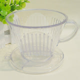 Maxbell Coffee Filter Clever Coffee Dripper Cone Reusable Brewer Portable  Clear